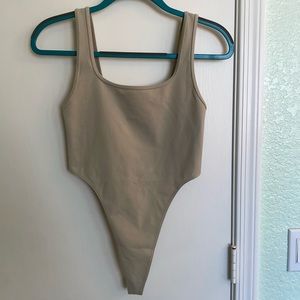 Nude ALO Yoga bodysuit